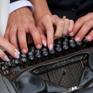 manicure, fingers, typewriter, hands, ring, wedding, typed on a typewriter, retro typewriter, manicure, typewriter, typewriter, typewriter, typewriter, typewriter